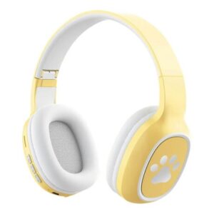 Auriculares Infantiles Huellitas 003Bt Amarillo