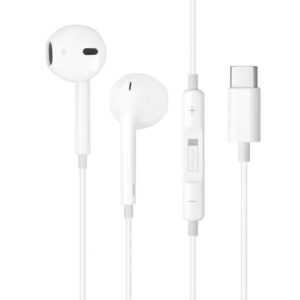Auriculares Stereo Roca To Go Tipo C Universo Binario Blanco