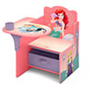 Escritorio Con Silla Y Compartimento Disney Princesas