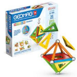 Juego Geomag Supercolor Panel Recycled 35 Pcs