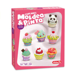 Juego Infantil Moldea Y Pinta Cupcake