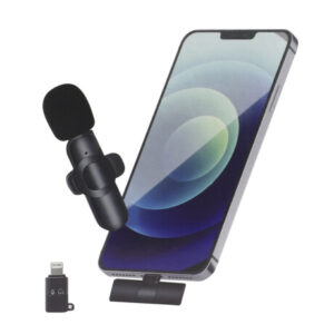 Microfono Inalambrico Solapero 2 En 1 Usb C