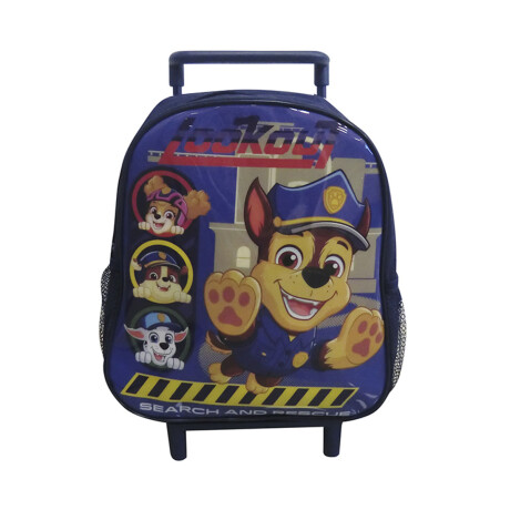 Mochila Carro 30X24X20 Paw Patrol V Chase Azul — Universo Binario