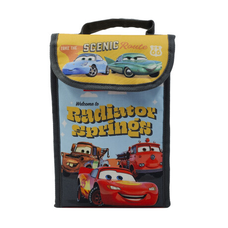 Mochila Lunchera 24.5X17.5X12 Cars Radiator Rojo — Universo Binario