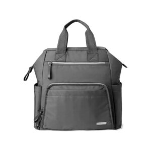 Mochila Maternal Skip Hop Bolso Main Frame Gris Oscuro