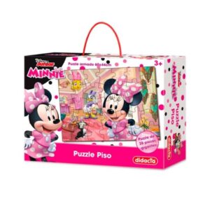 Puzzle Piso Minnie Mouse Didacta 35 Piezas
