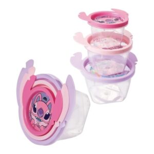 Set X3 Contenedores Angel 17989 Libre De Bpa